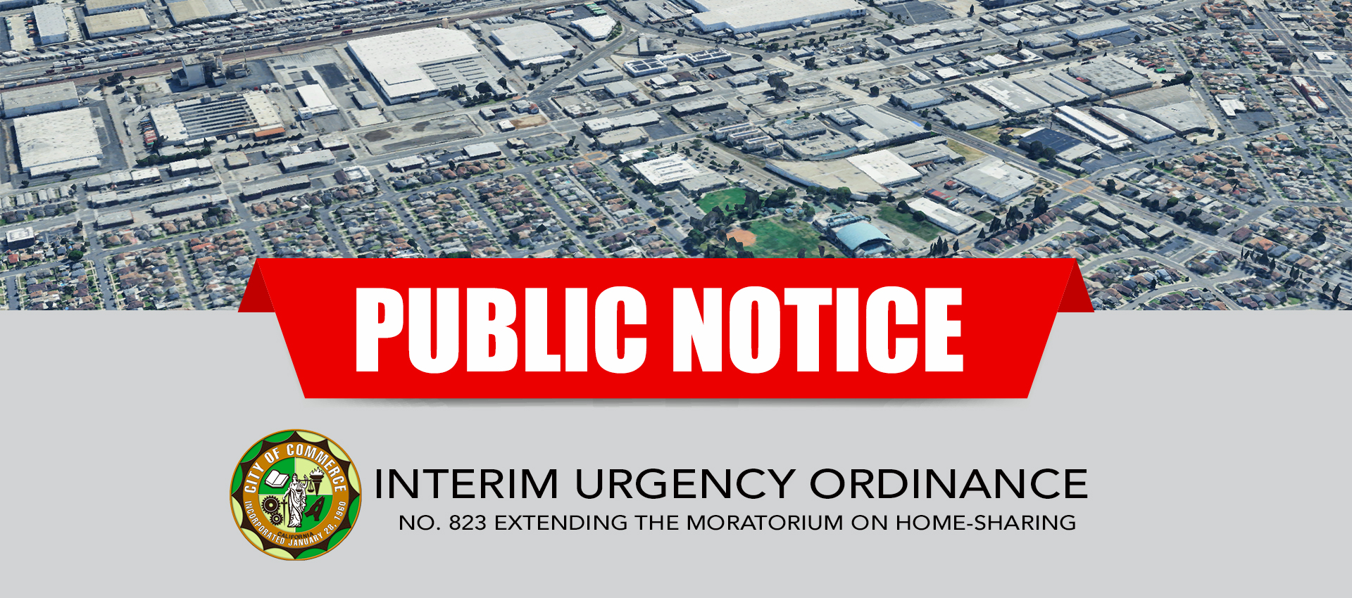 Interim Urgency Ordinance NO. 823